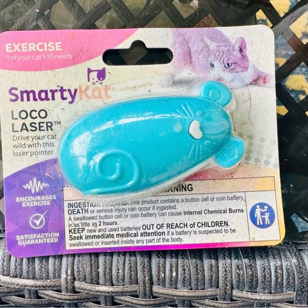 Loco Laser Cat Toy - Blue